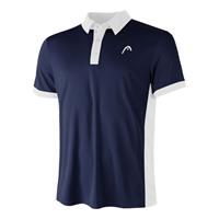 head Slice Polo Herren - Blau, Weiß