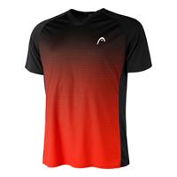 head Topspin T-Shirt Herren - Schwarz, Orange