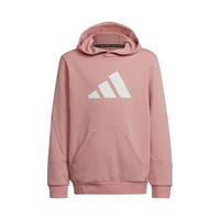 adidas Future Icons 3Bar Fleece Hoody Mädchen - Rosa, Weiß