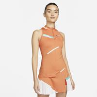 Nike Court Dri-FIT Tennistanktop voor dames - Oranje