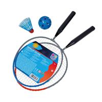 Badminton set voor kinderen met shuttle en bal - voordelige badminton set speelgoed