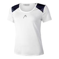 head Club T-Shirt Damen - Weiß, Blau