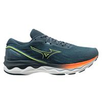 Mizuno Laufschuhe Wave Skyrise 3 - Blau/Neon Lime/Neon Flame