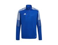 Adidas Trainingsshirt Tiro 21 - Blauw/Wit Kinderen