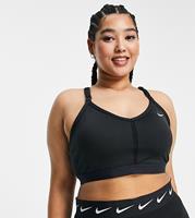 Nike Dri-FIT Indy V-Neck Women's Sports Bra (Plus Size) - FA22