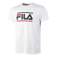 fila Tee Chris T-Shirt Herren - WeiÃŸ, Blau