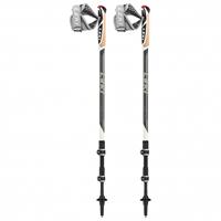 Leki Traveller Carbon Nordic Walking Stöcke Länge 90-130 cm anthracite-white-limegreen