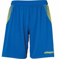 uhlsport Score Kit Set Trikot + Shorts Kinder limonengelb/azurblau