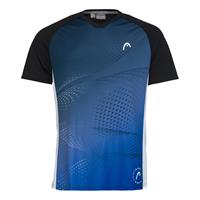 head Play Tech T-Shirt Herren - Blau, Schwarz