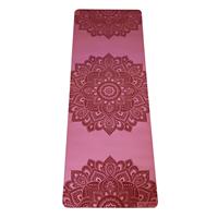 Spiru Yoga Design Lab Yogamat 'Mandala Rose Infinity Mat' 5 mm - 180 x 61 cm