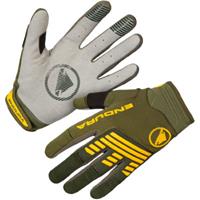 Endura - SingleTrack Handschuh - Handschoenen, grijs/olijfgroen