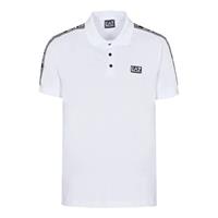 EA7 Logo Tape Polo Shirt