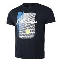 Australian Cotone Con Stampa Tennis T-Shirt Herren
