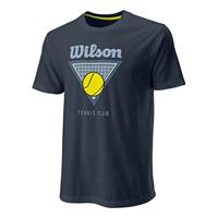 wilson Club Tech T-Shirt Herren - Blau, Mehrfarbig
