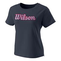 Wilson Sript Eco T-shirt Dames