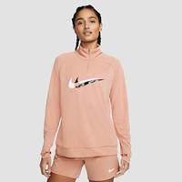 Nike Running Swoosh 1/4 Zip Top, Roze