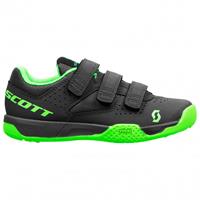 Scott Kid's MTB AR Strap Shoe - Fietsschoenen, zwart/groen