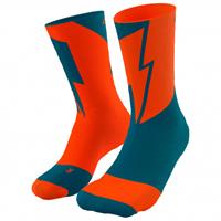 Dynafit No Pain No Gain Socks - Hardloopsokken, rood/blauw