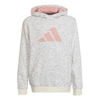 adidas Future Icons 3Bar Hoody MÃdchen - WeiÃŸ, Rosa