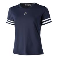head Performance T-Shirt Damen - Blau, WeiÃŸ
