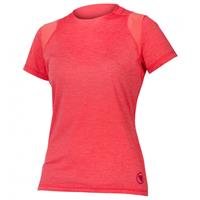 Endura - Women's Singletrack Trikot Kurzarm - Fietsshirt, rood
