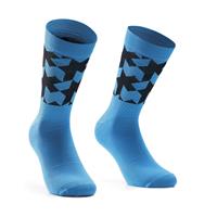 Assos Monogram EVO, Cycling Socks, Cyprus Blue