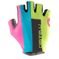 Castelli - Competizione 2 Glove - Handschoenen, groen/turkoois/zwart/roze