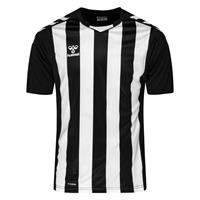 Hummel Voetbalshirt Core Striped - Zwart/Wit Kinderen