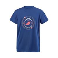 babolat Exercise Graphic T-Shirt Jungen - Blau