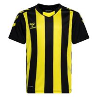 Hummel Voetbalshirt Core Striped - Zwart/Geel Kinderen