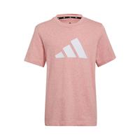 adidas Future Icons 3Bar T-Shirt MÃdchen - Rosa, WeiÃŸ