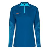 Nike Trainingsshirt Dri-FIT Strike Drill - Blauw/Blauw/Donkerrood Dames
