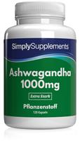 Simply Supplements Ashwagandha Extrakt 1000mg - 120 Kapseln