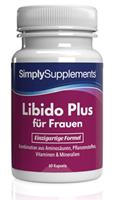 Simply Supplements Libido Plus fÃ¼r Frauen - 60 Kapseln