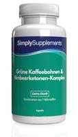 Simply Supplements GrÃ¼ne Kaffeebohne & Himbeerketon-Komplex - 60 Kapseln