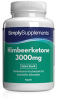 Simply Supplements Himbeerketone 3000mg - 120 Kapseln