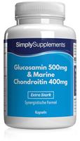 Simply Supplements Glucosamin 500mg & Chondroitin 400mg - 120 Kapseln