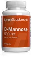 Simply Supplements D-Mannose 500mg - 90 Kapseln