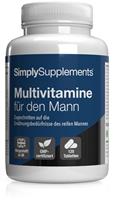 Simply Supplements Multivitamine fÃ¼r den Mann - 120 Tabletten