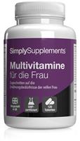 Simply Supplements Multiviatmine fÃ¼r die Frau - 120 Tabletten