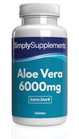 Simply Supplements Aloe Vera 6000mg - 360 Tabletten