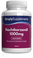 Simply Supplements NachtkerzenÃ¶l 1000mg - 120 Kapseln