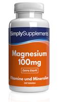 Simply Supplements Magnesium 100mg - 360 Tabletten
