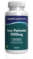 Simply Supplements Saw Palmetto (SÃgepalme) 1000mg - 120 Tabletten