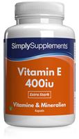 Simply Supplements Vitamin E 400iu - 240 Kapseln