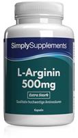 Simply Supplements L-Arginin 500mg - 240 Kapseln