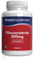 Simply Supplements Pflanzensterole 800mg - 120 Tabletten