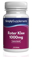 Simply Supplements Roter Klee 1000mg - 120 Tabletten