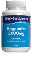 Simply Supplements Hagebutte 2000mg - 240 Kapseln