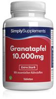 Simply Supplements Granatapfelextrakt 10.000mg - 240 Tabletten